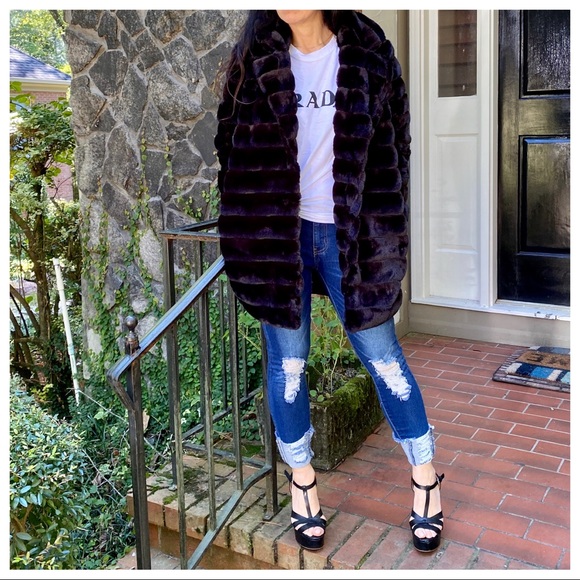 Fabulous Black soft Faux Fur Jacket - Picture 3 of 9